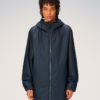 Lohja Long Jacket Navy - Rains