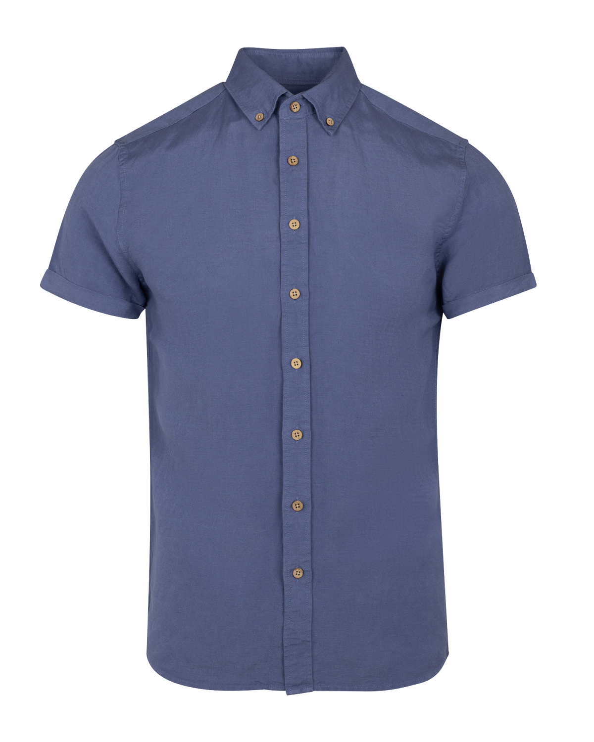 Sawyer Shirt Blue Linen - Urban Pioneers