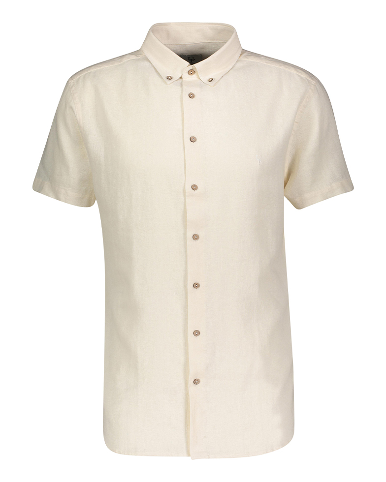 Sawyer Shirt White Linen - Urban Pioneers