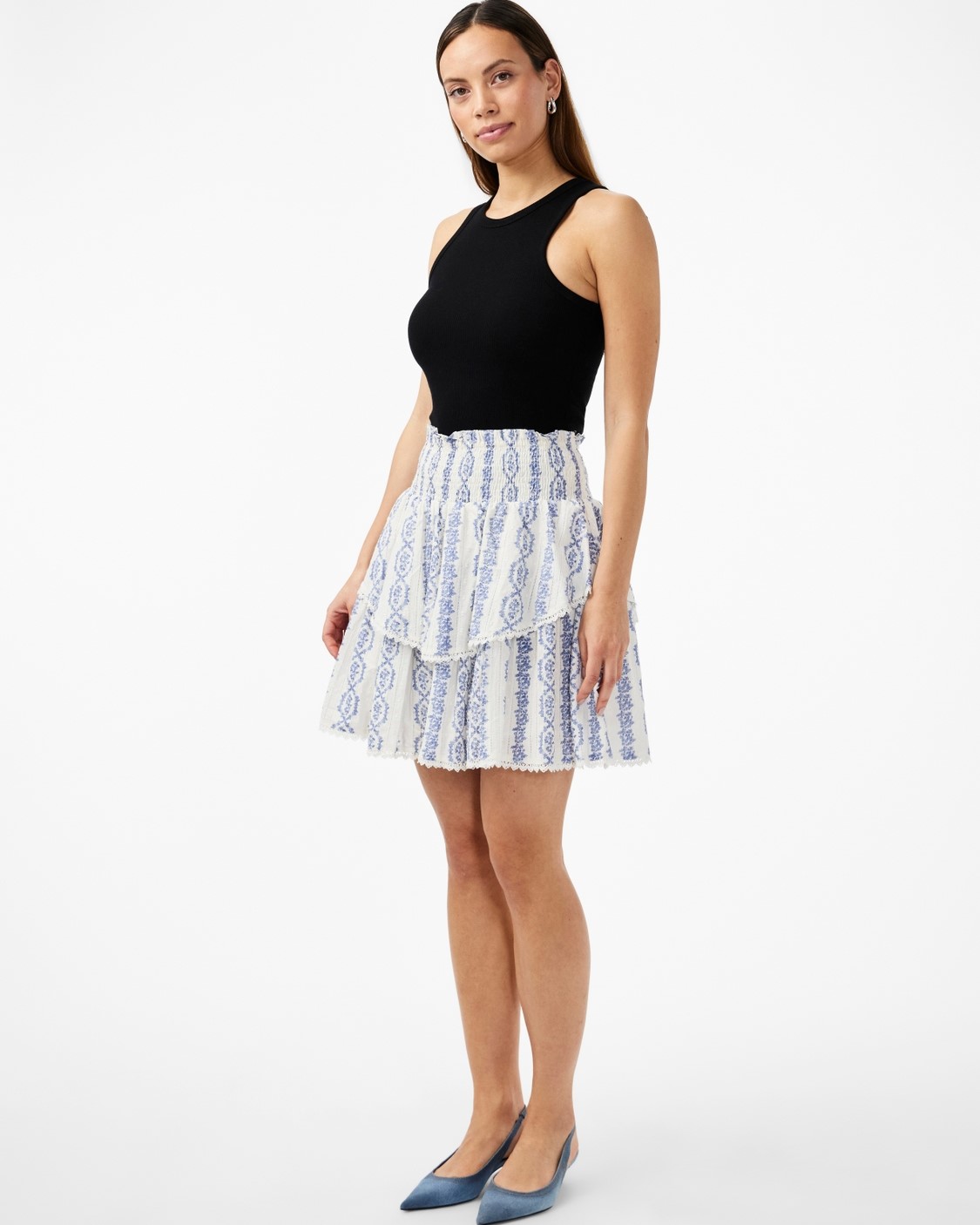 Yastovina Skirt Blue/White - Yas
