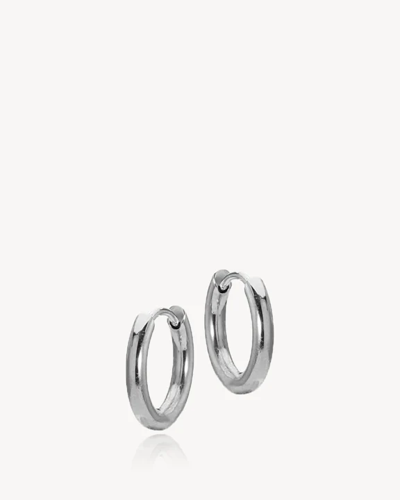 Hoops Earrings Silver - Sistie