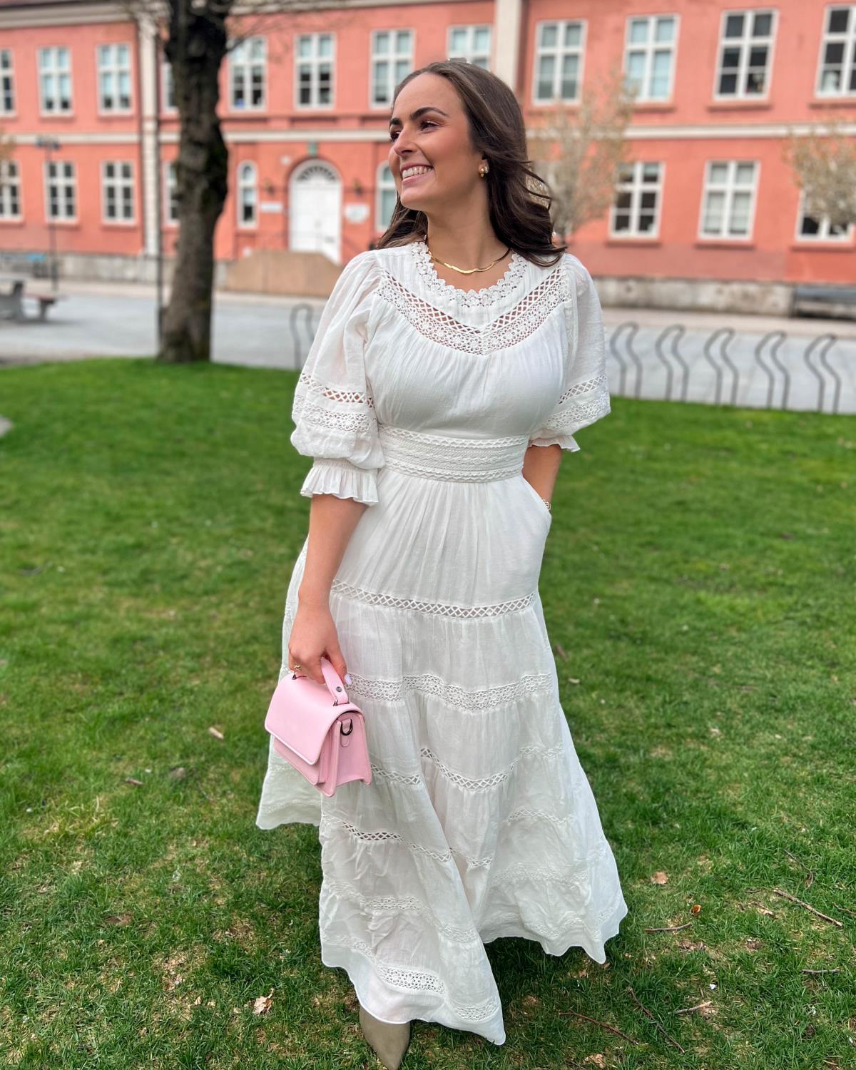 Paola Maxi Dress White - Urban Pioneers