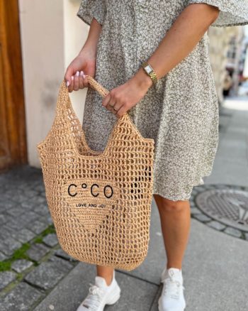 Coco Straw Tote - Co'couture