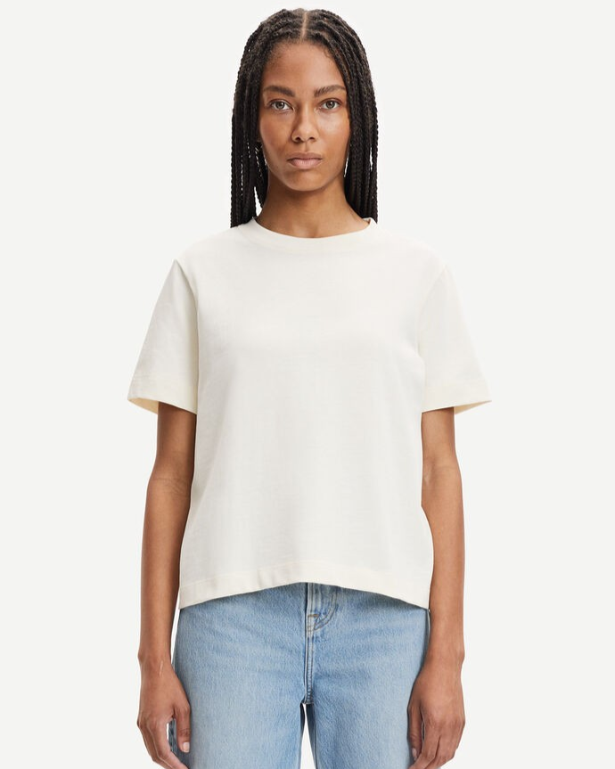 Camino T-Shirt Clear Cream - Samsøe