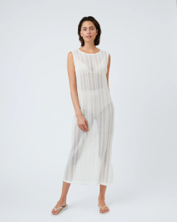 Vinnas Midi Dress Coco Milk - Minimum