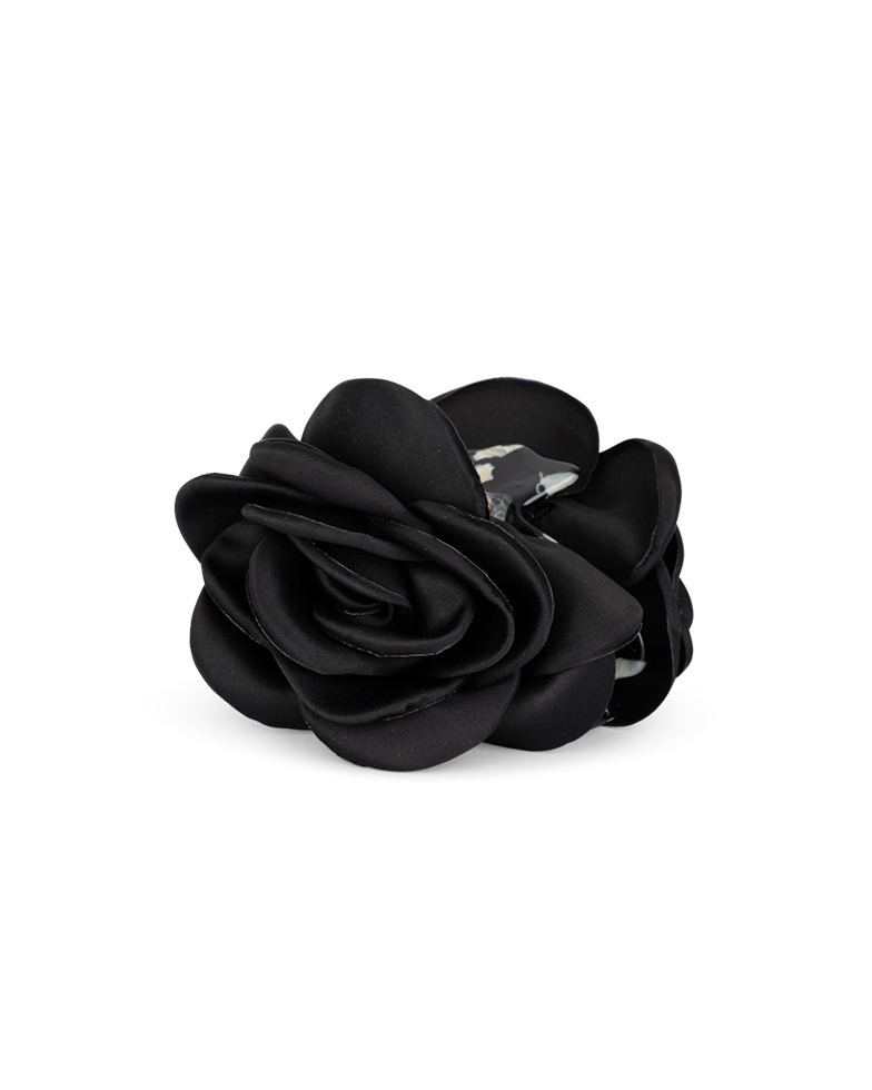 Smooth Rose Hair Claw Black - Sui Ava