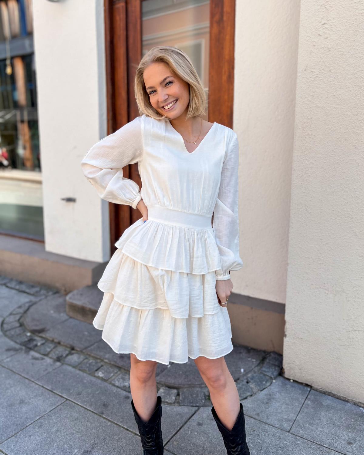 Faina Dress White - Mbym