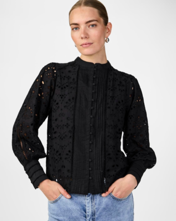 Yasalessia Shirt Black - YAS