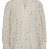 Tess Dot Blouse Off White - Co’Couture