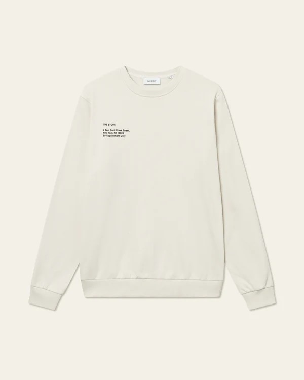 Neigborhood Sweatshirt Ivory/Black - Les Deux