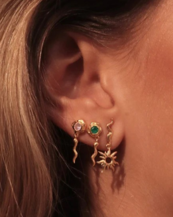 Ophelia Earstuds Gold Plated - Sistie