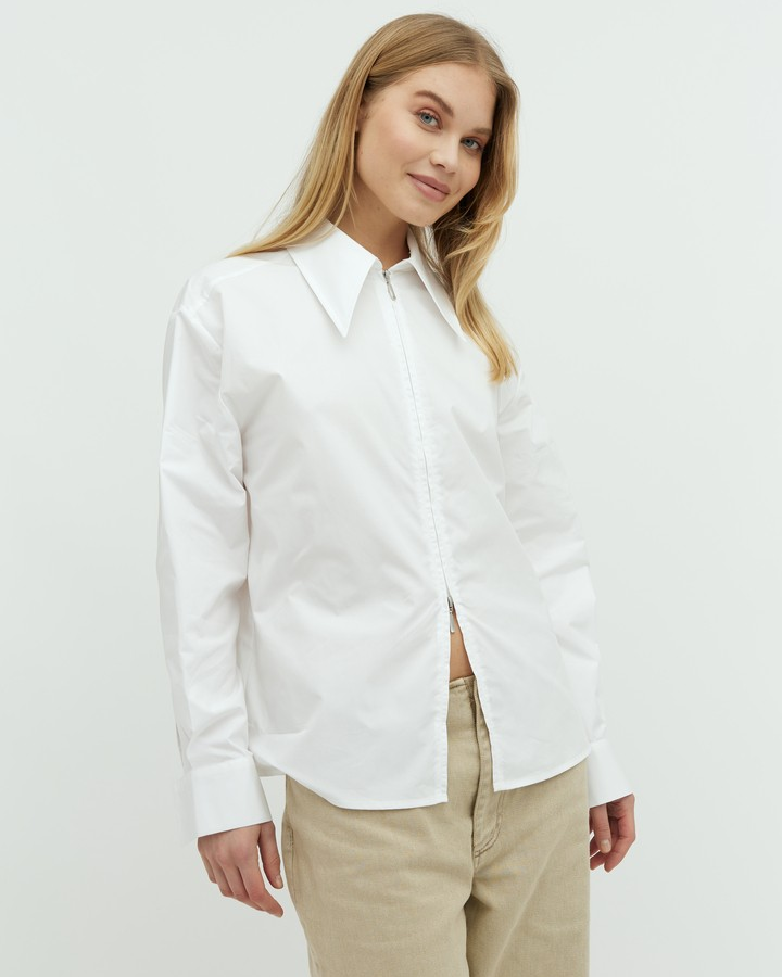 Kiala Shirt White - Mbym