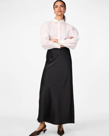 Yaspella Midi Skirt Black - Yas