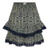 Yaswally HW Skirt Blue/Beige - YAS