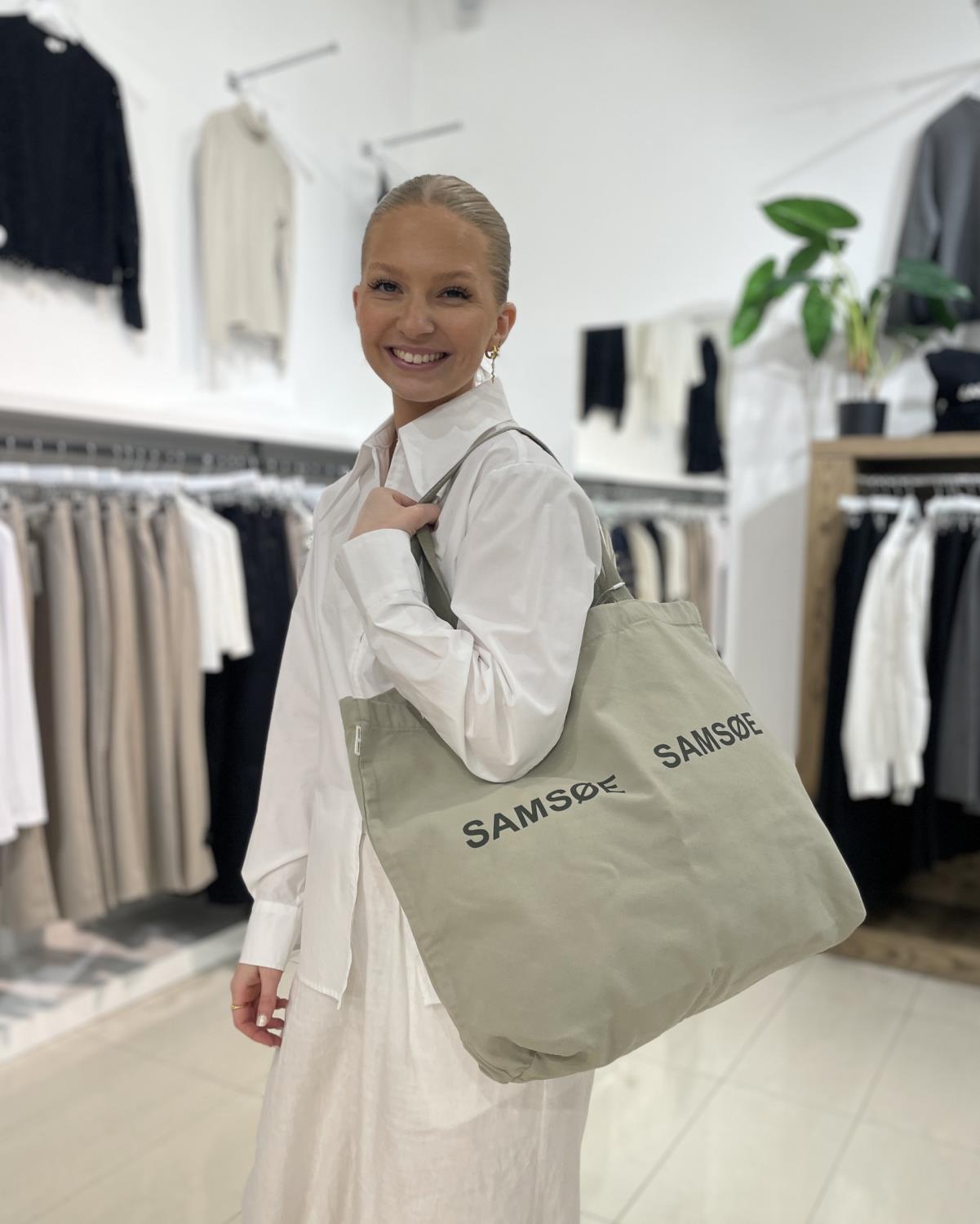 Frinka Shopper Abbey Stone - Samsøe