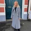 Falcon Coat Grey Melange - Samsøe