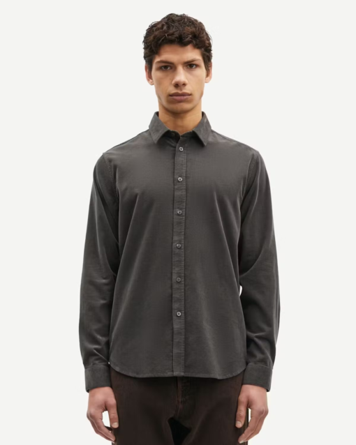 Saliam Shirt Volonic Ash - Samsøe Samsøe