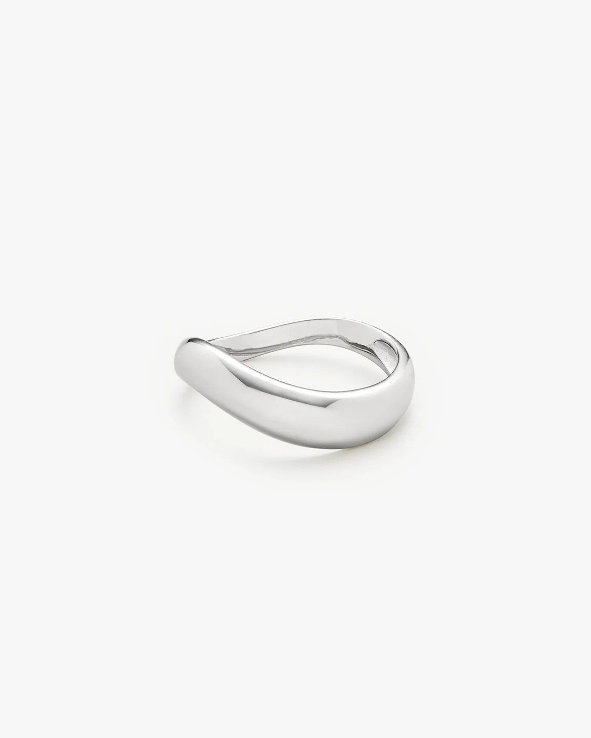 Wave Ring Silver - Philippa Studios