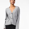 Yasemilie Knit Cardigan Grey - YAS