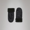 Puffer Fleece Mittens Black - Rains