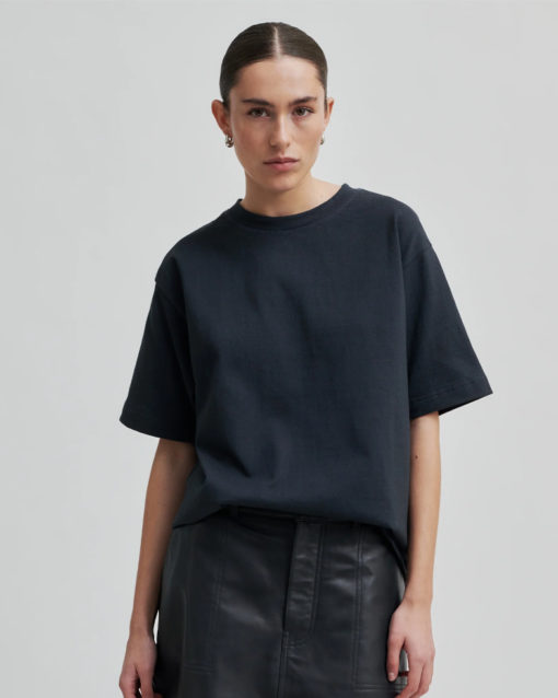 Sila Oversized Tee Dark Grey - Second Female