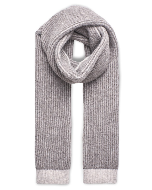 Sanelina Scarf Taupe Oat Stripe - MbyM