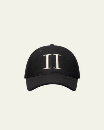 Encore Wool Baseball Cap Black/Ivory - Les Deux