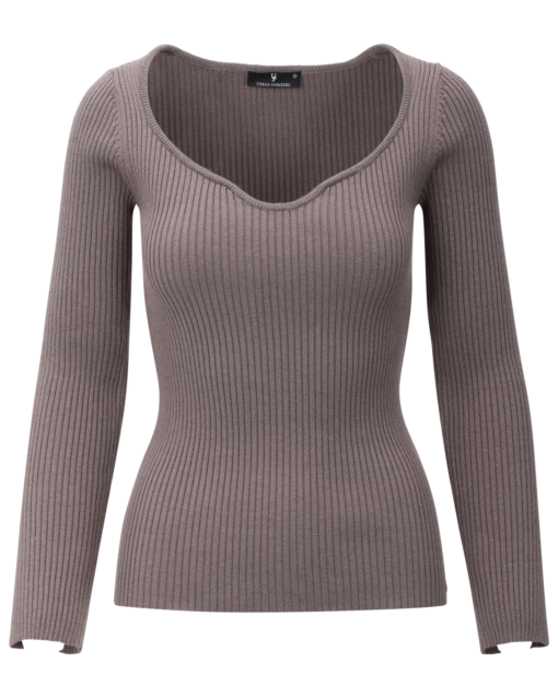 Freja Sweater Dark Sand - Urban Pioneers