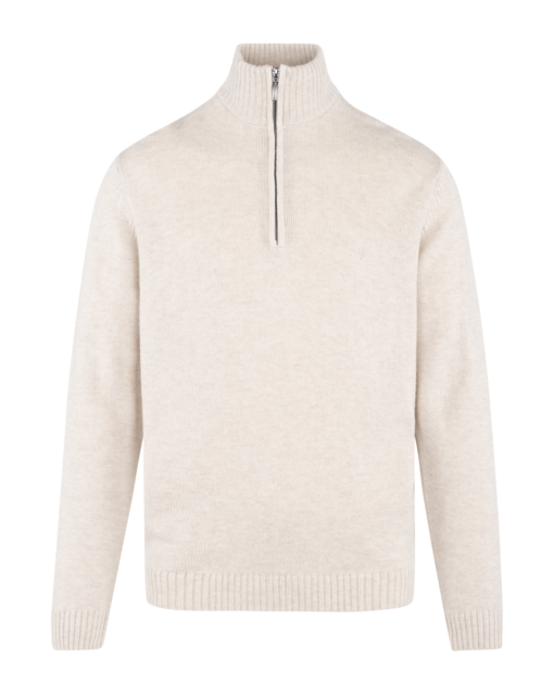 Tommi Half-Zip Oatmeal - Urban Pioneers