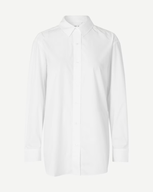 Salovar Shirt White - Samsøe Samsøe