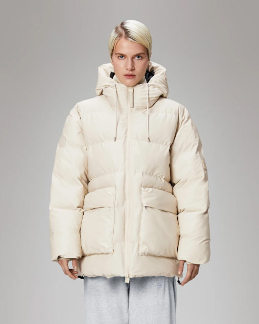 Alta Long Puffer Cargo Dune Grain - Rains