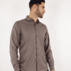 Brimi Shirt Brown Melange - Urban Pioneers