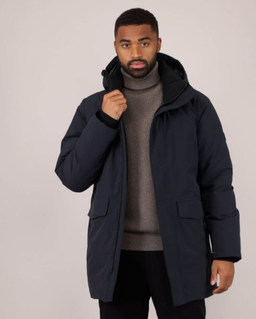 Winsor Parka Blue Graphite - Urban Pioneers