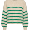 Coralie Stripe Knit Green - Co'couture