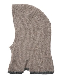 Coralie Balaclava Knit Walnut - Co'Couture