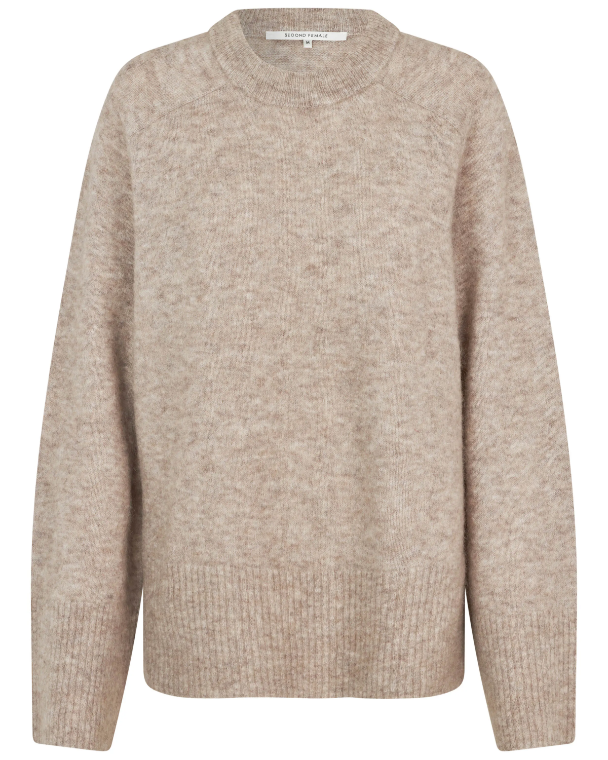 Roy Knit Beige Melange - Second Female