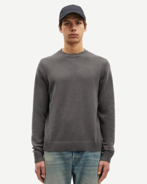 Sylli Crew Neck Grey - Samsøe Samsøe