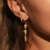 Luna Earrings Gold - Sistie