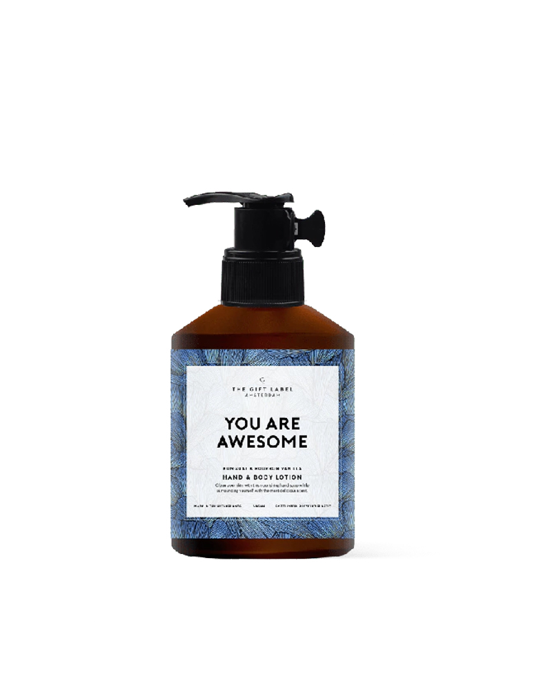 Hand & Body Lotion You Are Awesome - The Gift Label