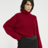 Alpha Rollneck Haute Red Melange - Gestuz