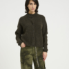 Alpha Short Cardigan Olive Melange - Gestuz