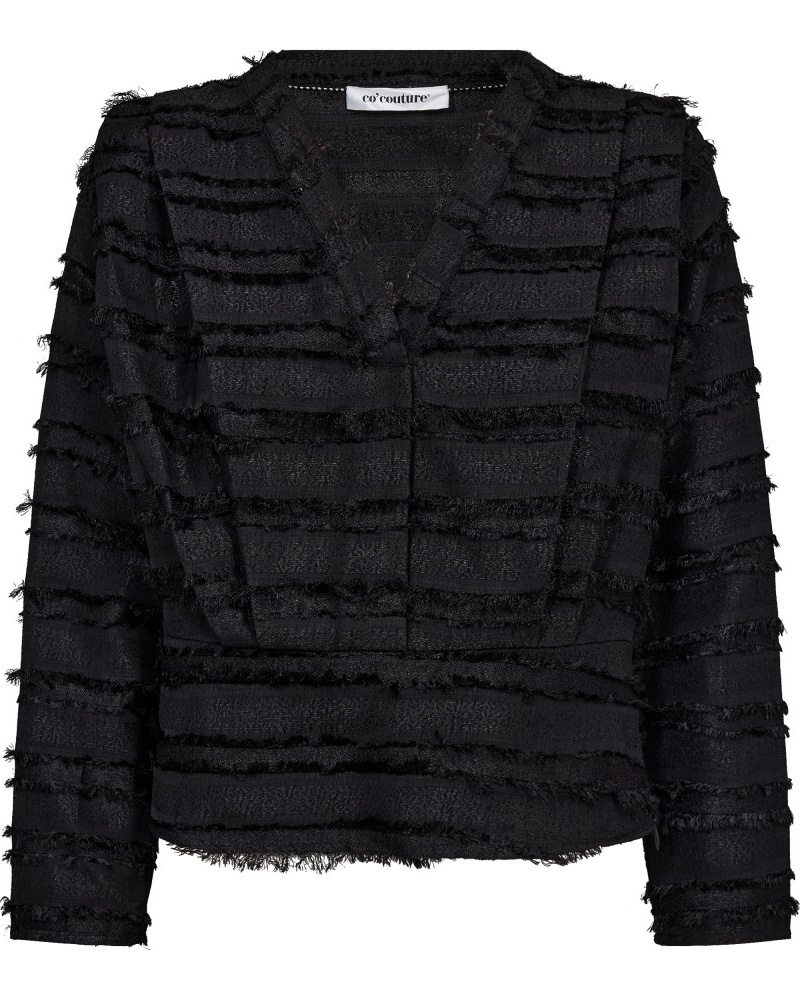 Belinda Wing Blouse Black - Co´Couture