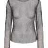 Krystal Net Blouse BlackSilver - Co´Couture