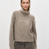 Kemina Knit Taupe Stripe - Mbym