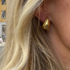 Drops Earstuds Gold Plated - Siste 2nd