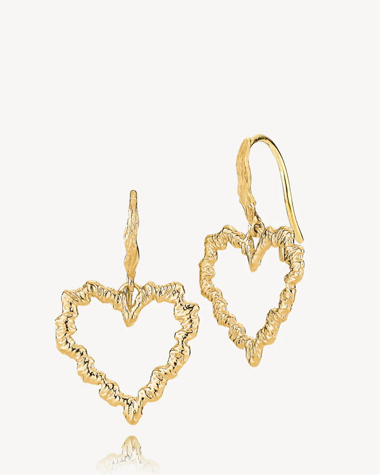 Care Earrings Gold - Sistie