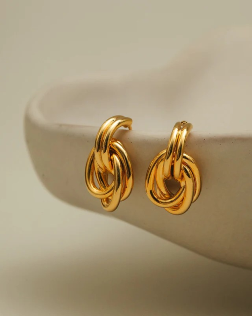 Interlockin Earring - Orelia