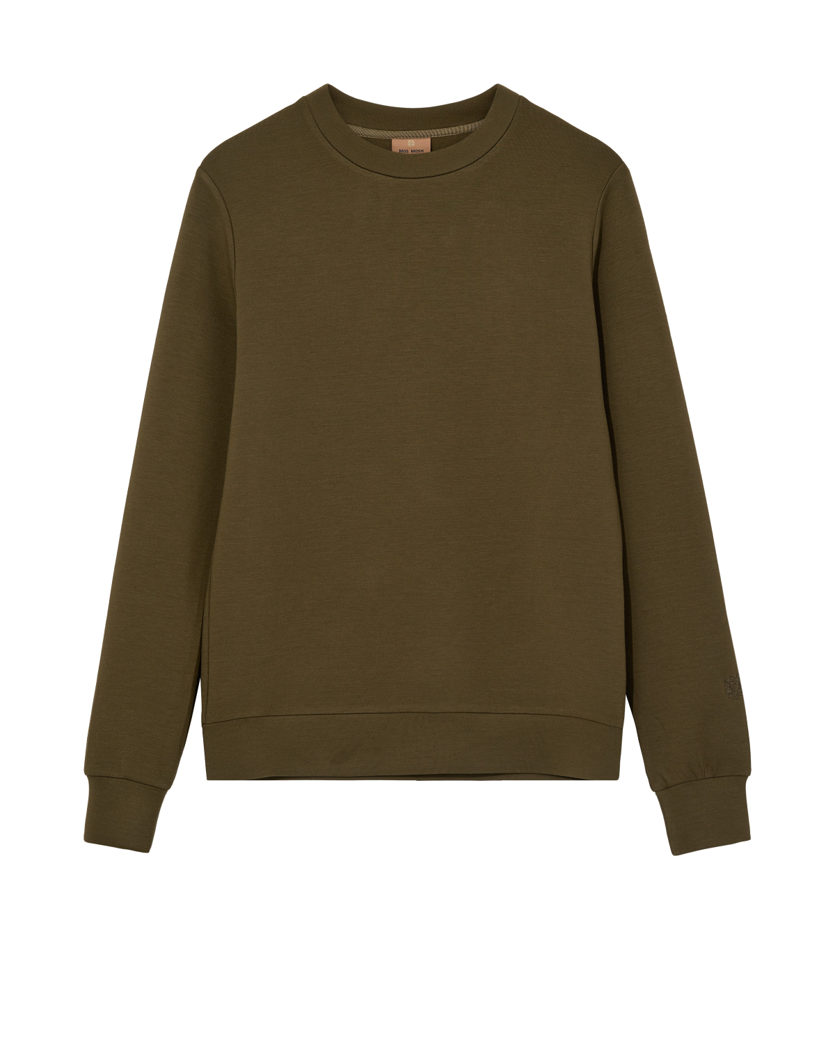 Abel Crew Neck Foss Green - Mos Mosh