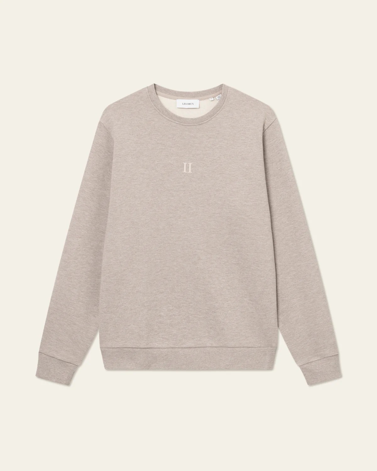 Mini Encore Sweatshirt Dark Sand Melange - Les Deux