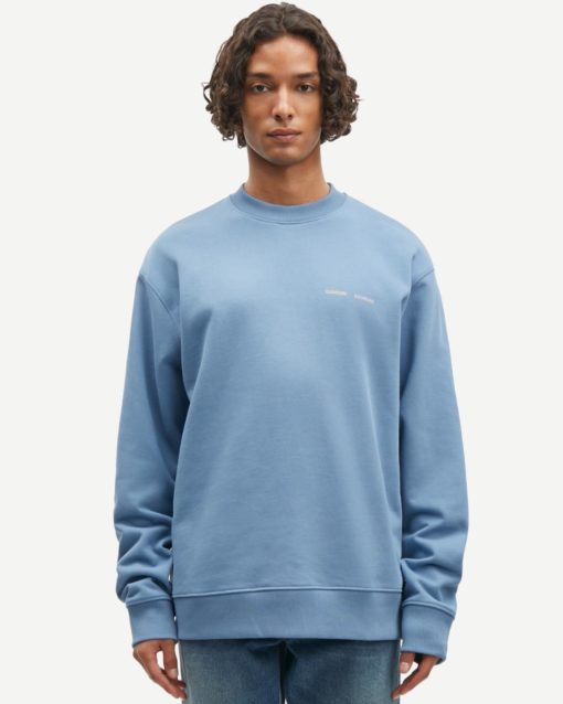 Norsbro Crew Neck Coronet Blue - Samsøe Samsøe